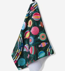 Shiny Ornaments Tea Towel