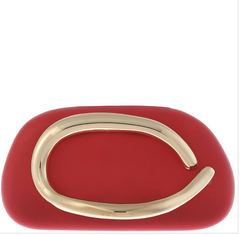 Sculpted Chic Clutch