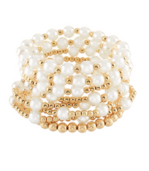 Pearl & Gold Bliss Stack