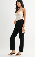 The Simple Straight (black)