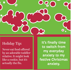 Xmas Anxiety Napkin