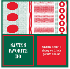 Xmas Nice-ish Napkin