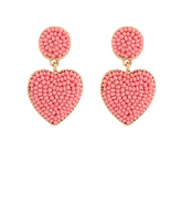 Beaded Sweetheart Drop