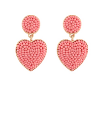 Beaded Sweetheart Drop