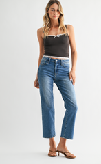Easygoing Straight (med denim)