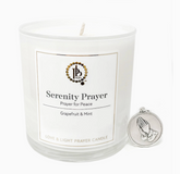 Love + Light Candle (Serenity Prayer)