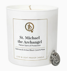 Love + Light Candle (St. Michael)