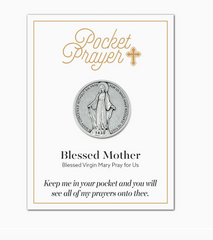 Blessed Mother Pocket Prayer Coin