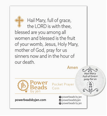 Blessed Mother Pocket Prayer Coin