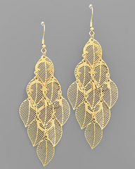 Golden Canopy Drop Earring