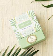 Deco Palms Candle