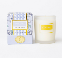 Hydrangea Stem Candle