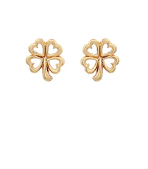 Heart of Luck Stud Earring