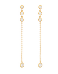 Golden Glow Drop Earring