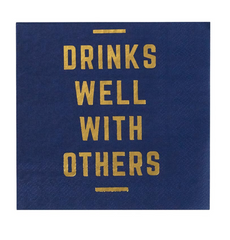 Drinks Well Cocktail Napkins