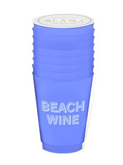 Beach Wine Frosted Cup Set