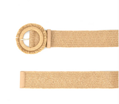 Roundabout Straw Belt (khaki)