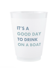Drinks on the Boat Frost Cup Set