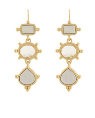 Luminous Layers Drop Earring