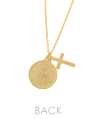 Radiant Faith Medallion Necklace