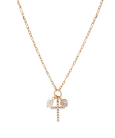 Faith & Sparkle Charm Necklace