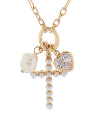 Faith & Sparkle Charm Necklace
