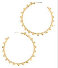 Dot Detail Hoop