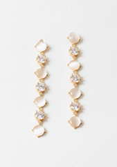 Champagne Cascade Earring