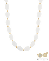 Soft Glow Bead Necklace