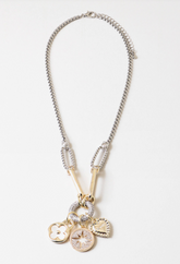 Golden Keepsake Charm Necklace