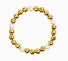 Georgia + Pearl Bracelet (8 MM)