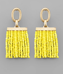 Chic Cascade Fringe Earring
