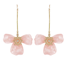Petal Whisper Drop Earring