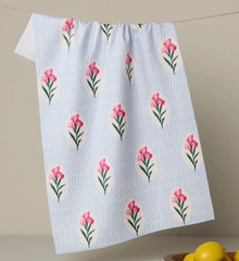 Spatial Bloom Tea Towel