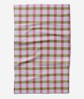 Patricia Plaid Tea Towel