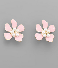 Petal Polished Stud