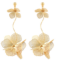 Petal Drama Drop Earring