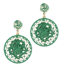 Coastal Crochet Earring