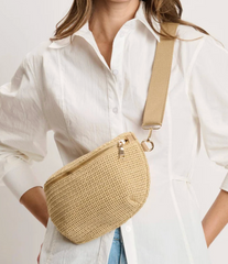 Gizelle Checker Belt Bag