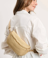 Gizelle Checker Belt Bag