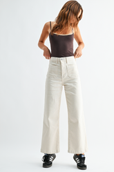 Sailor Patch Pocket Jean (off white)