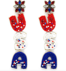 USA All Day Earring