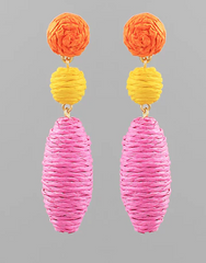Papaya Pop Earring