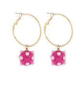 Island Pearl Hoop