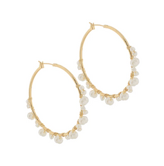 Pearl Party Hoop