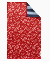 Bandana Blues: Reversible Hand Towel