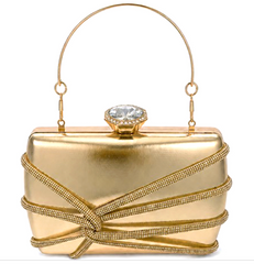 Golden Knot Clutch