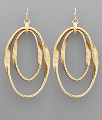 Golden Breeze Earring