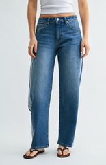 Contrast Straight Jean