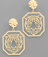 Tiger Vibes Earring